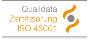 Qualidata Zertifizierung ISO 45001 – Arbeitsschutzmanagement